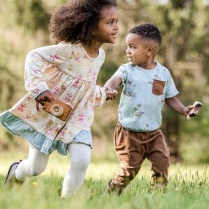 Burt’s Bees| Toddler Honey Bee Toile Dress 🐝